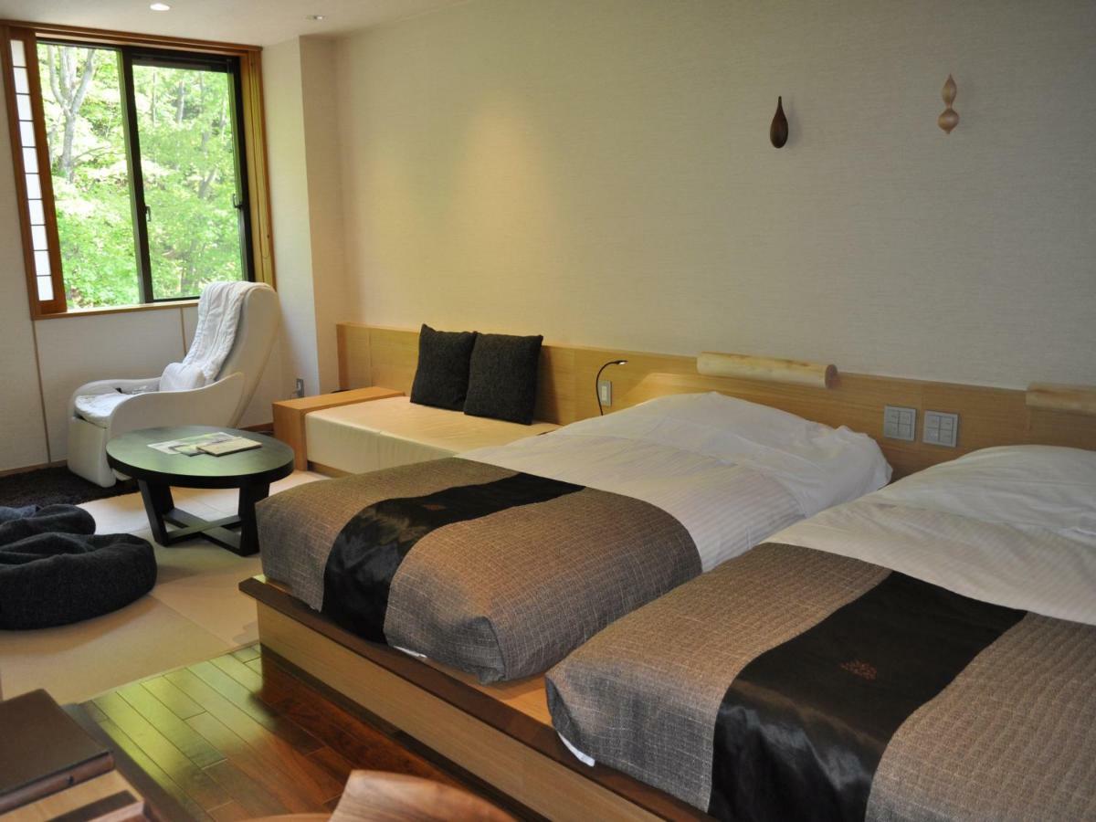 Niseko Konbu Onsen Tsuruga Moku-No-Sho Hotel Ngoại thất bức ảnh
